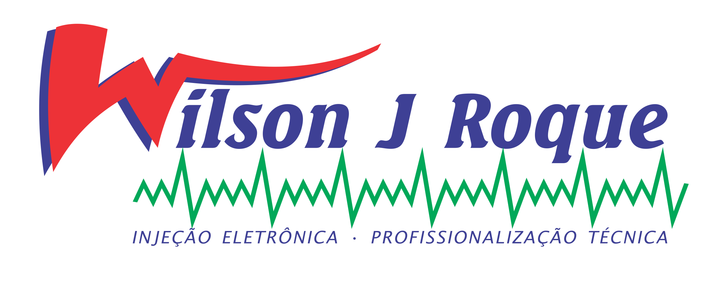 Logotipo Injetrônica - Wilson José Roque